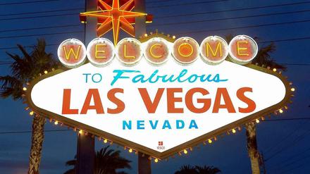 Das leuchtende Begrüßungsschild begrüßt seit 1959 die Besucher von Las Vegas (USA). Auch der Chef des "Vice"-Magazins hat es hier ordentlich krachen lassen. 