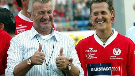 Willi Weber, 70, verhalf Michael Schumacher 1991 in die Formel 1 und managte ihn bis 2010. Auch danach arbeitete er weiter als Sponsorenbetreuer für Schumacher.