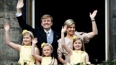 Thronwechsel in Amsterdam: Willem-Alexander ist seit Dienstag nicht nur König der Niederlande sondern zugleich auch der jüngste König Europas.