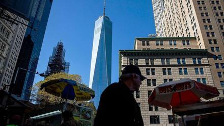 Ein Gebäude der Superlative: 104 Stockwerke hoch, 3,9 Milliarden Dollar teuer - das neue One World Trade Center in Manhattan.