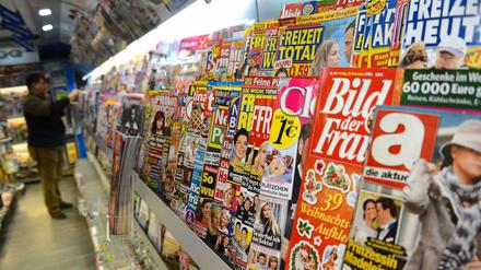 Fast eine Millionen Leser weniger: Zeitschriften in Deutschland.