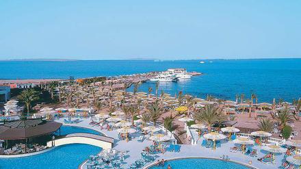 So kann Urlaub sein. In Hurghada (hier das Hotel Royal Azur) besteht jedoch kaum Grund, das Silberjubiläum zu feiern.