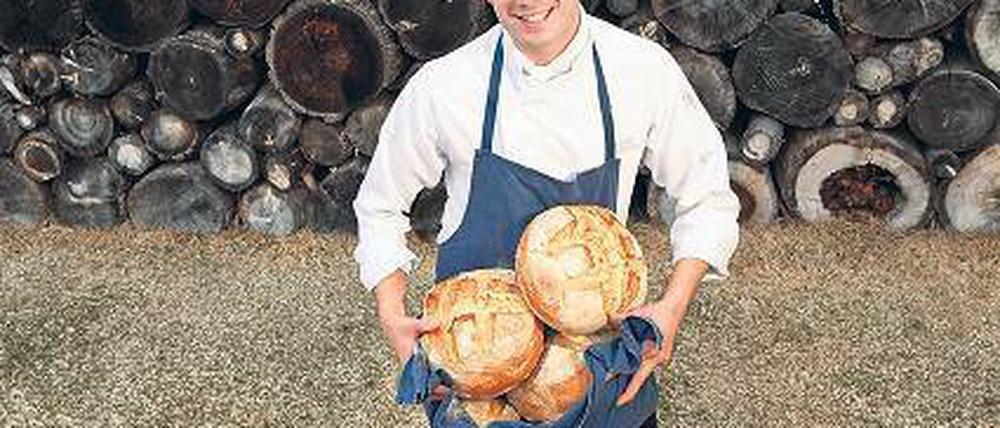 Brot aus eigener Herstellung im Rosa Alpina in St. Kassian.Foto: Bernhart, picture alliance