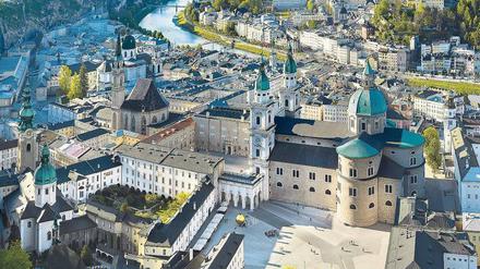 Schönheit an der Salzach. Salzburg besticht nicht nur durch prunkvolle Bauten, sondern auch durch die malerische Lage.
