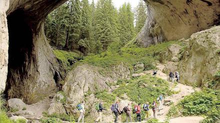 Wirklich einmalig: Die sogenannten Wunderbaren Brücken im Rhodopen-Gebirge sind ein Felsenphänomen.