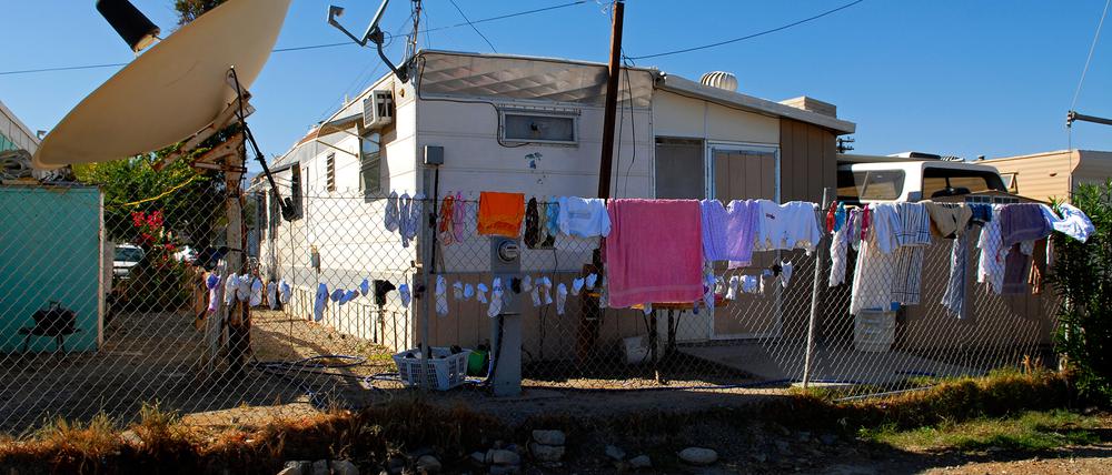 Ein Trailerpark in Kalifornien (Archivbild von 2019).