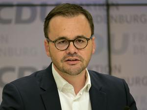 Jan Redmann (CDU), Fraktionsvorsitzender in Brandenburg.