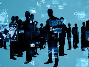 Menschen oder Roboter? Technologien wie KI verändern die Arbeitswelt.