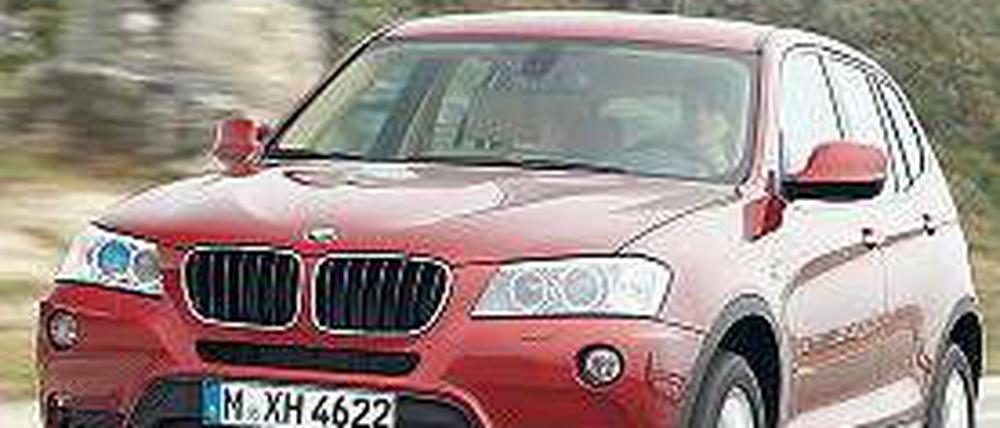 Sechs Monate Wartezeit. Der in den USA produzierte X3 verliert Käufer.