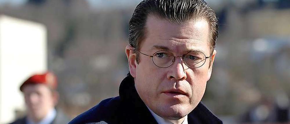 Weiter in der Kritik: Verteidigungsminister Karl-Theodor zu Guttenberg