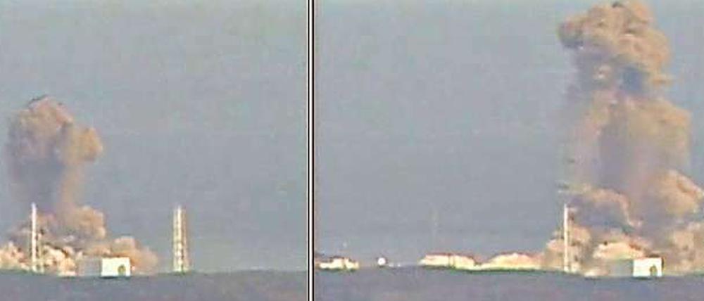 Die japanische Atomaufsicht sieht nicht die Gefahr eines zweiten Tschernobyls. Bilder und Informationen aus dem japanischen AKW Fukushima sind aber nach wie vor alles andere als beruhigend.