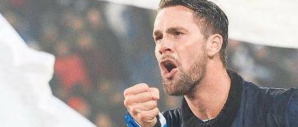 Stefan Maierhofer, 28, ist Star und Stimmungsmacher beim MSV Duisburg. Der Österreicher ist von Wolverhampton an den Zweitligisten ausgeliehen.