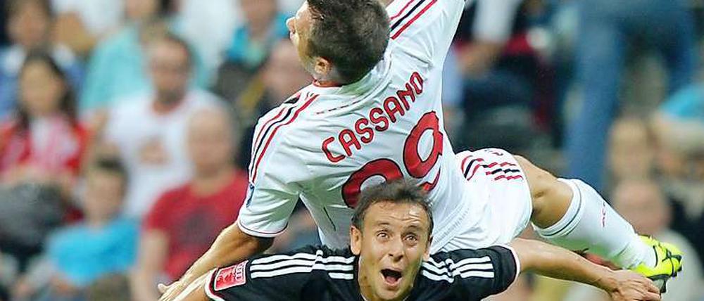 Rafinha nimmt durchaus mal andere Profis auf den Arm.