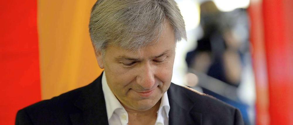 Klaus Wowereit hielt eine Regierungserklärung zum Oranienplatz.