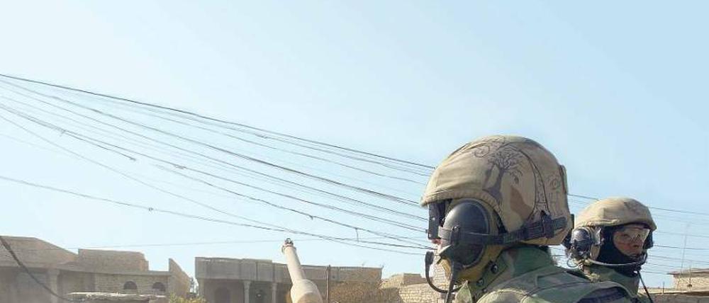Der Kampf in Städten sei in Zukunft kaum zu vermeiden, meinen Militärstrategen. Hier ein Bild aus Fallujah im Irak.