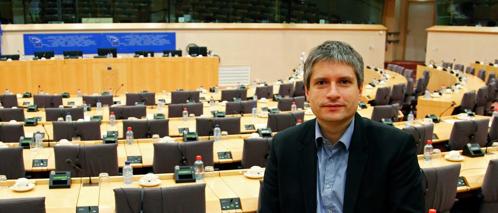 Sven Gigold in Brüssel.