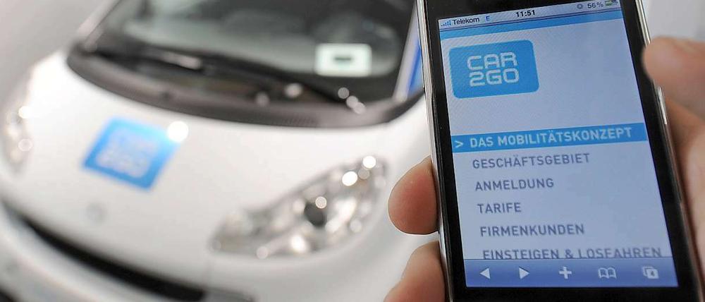 Car-2-Go ist die Carsharing-Tochter von Daimler und Europcar.