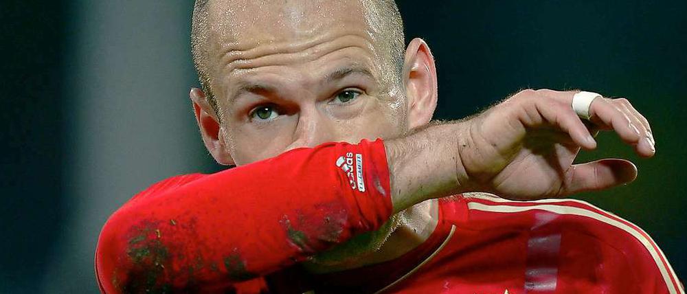 Matchloser Arjen Robben.