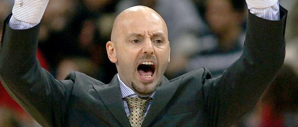Zurück nach Berlin: Trainer Sasa Obradovic, hier im Jahr 2007 als Trainer von RheinEnergie Köln, war bereits als Spieler bei Alba. Jetzt erhält er einen Zweijahresvertrag als Trainer.