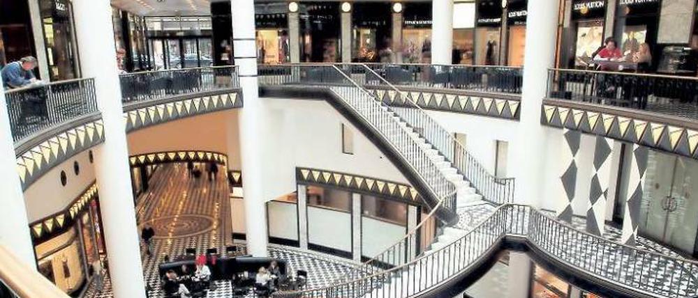 Luxus-Standort. Die Ladenpassage an der Friedrichstraße war 1997 eröffnet worden.