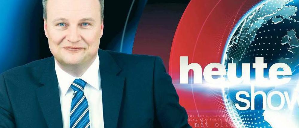 So lächelt nur der Henker. Die „heute-show“ von und mit Oliver Welke gilt derzeit als das Nonplusultra politischer Satire im Fernsehen. Foto: ZDF