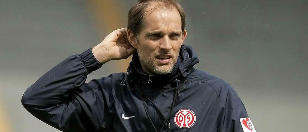 Trainer Tuchel gibt die sportliche Leitlinie bei Mainz vor.