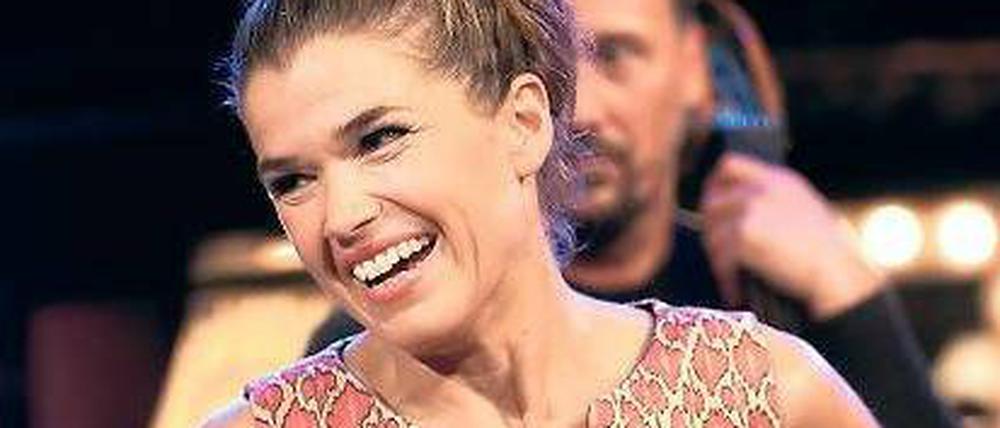 Gastgeberin Anke Engelke.