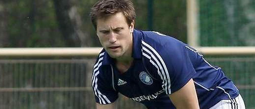 Auf Weltreise. Richard Petherick kommt aus Neuseeland und spielt in Berlin beim TC Blau-Weiss.