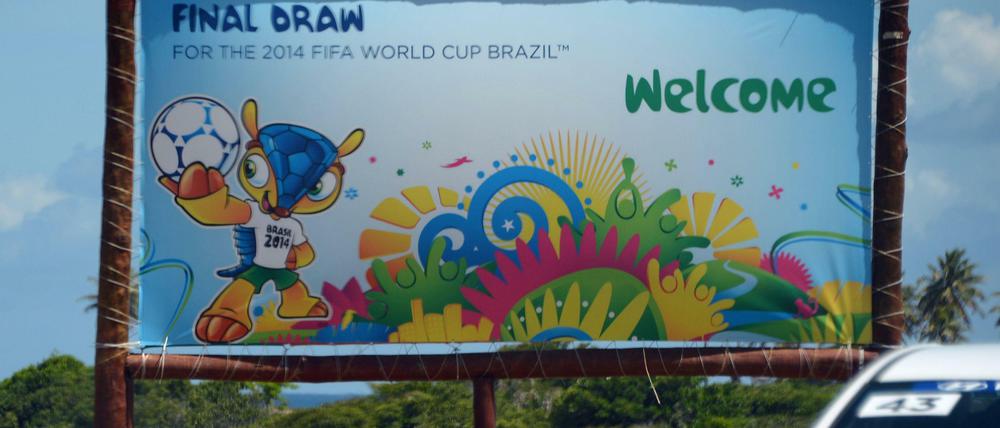 Fernab von der Wirklichkeit: Die WM-Auslosung findet im Luxusresort Costa do Sauipe statt.