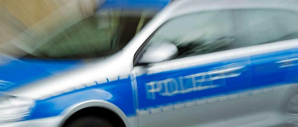 Eine Funkstreife im Einsatz.