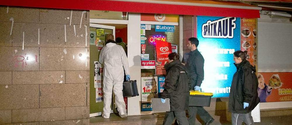 In dieser Sportwettenbar wurde der Mann erschossen.