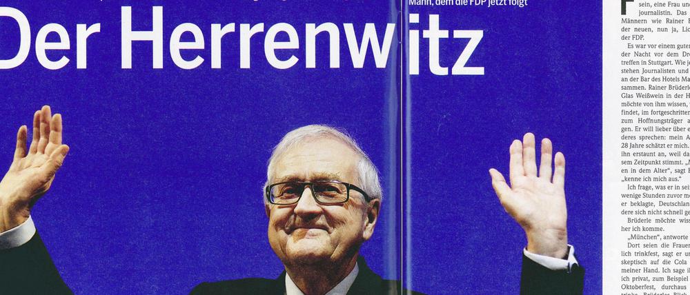 Der „Stern“-Bericht über Rainer Brüderles Frauenbild hatte vor einem Jahr unter dem Twitter-Stichwort #aufschrei eine Debatte über Sexismus ausgelöst – über Herrenwitze wird weiter gelacht.