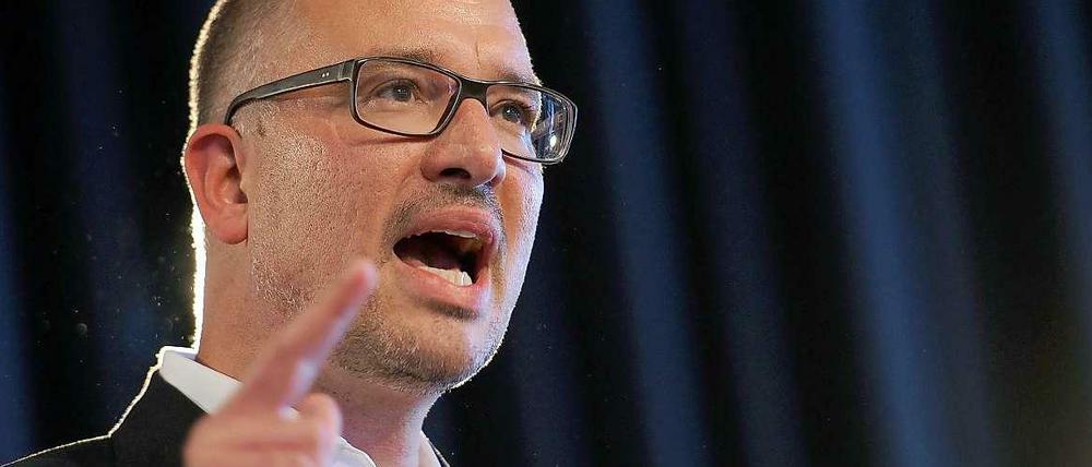 Der Chef. Jan Stöß ist seit Juni 2012 Landesvorsitzender der Berliner SPD.