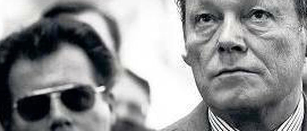 Immer in der Nähe von Willy Brandt (r.) blieb der Spion Günter Guillaume.