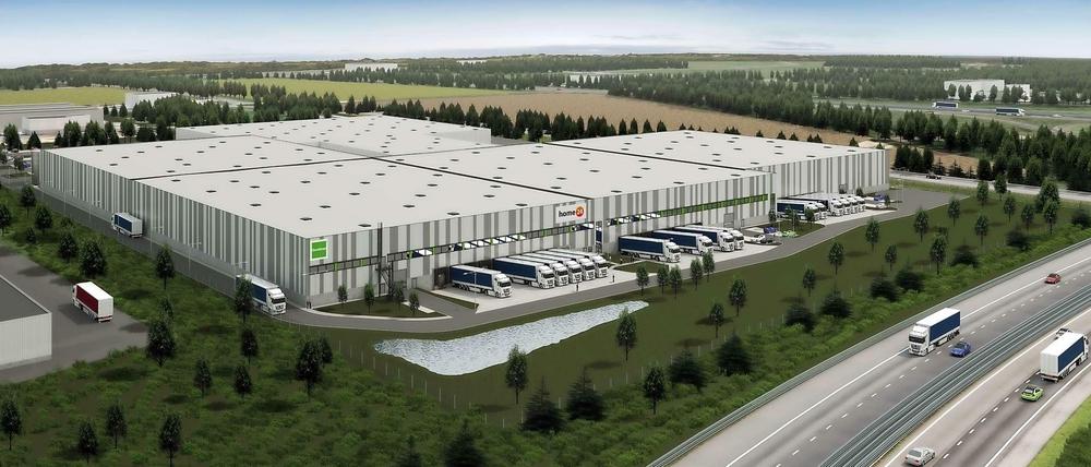 Home24 hat den Immobilienkonzern Goodman mit der Entwicklung des 35.000 Quadratmeter großen Logistikzentrums beauftragt, der auch die Zentralläger des Online-Händlers Zalando in Erfurt und Mönchengladbach zu seinen Projekten zählt. Das Grundstück in Ludwigsfelde bei Berlin wurde vorab vom Goodman European Logistics Fund (GELF) erworben. Bis Ende 2014 stellt Goodman die Neuentwicklung fertig.