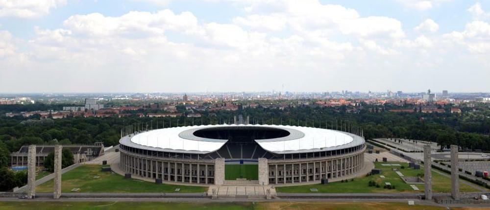 Olympia ist noch ganz weit weg vom Berliner Olympiastadion.