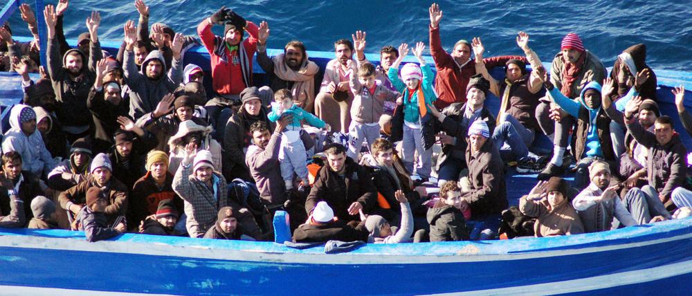 In den vergangenen acht Monaten erreichten über 73.000 Flüchtlinge Italien. Einer von Ihnen war S.D., der im letzten Jahr mit dem Boot von Ägypten aus nach Italien floh.