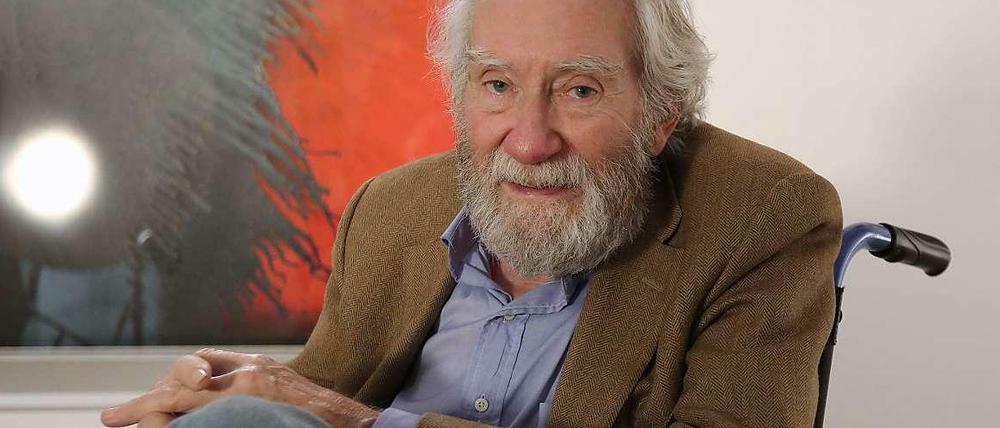 Otto Piene einen Tag vor seinem Tod.
