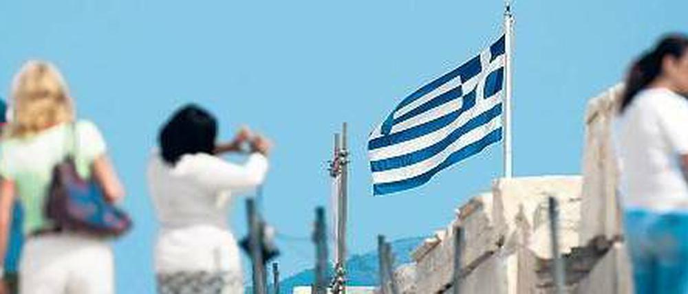 Geld nach Athen.
