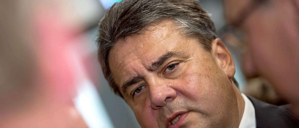 Angegriffen. SPD-Chef Sigmar Gabriel.