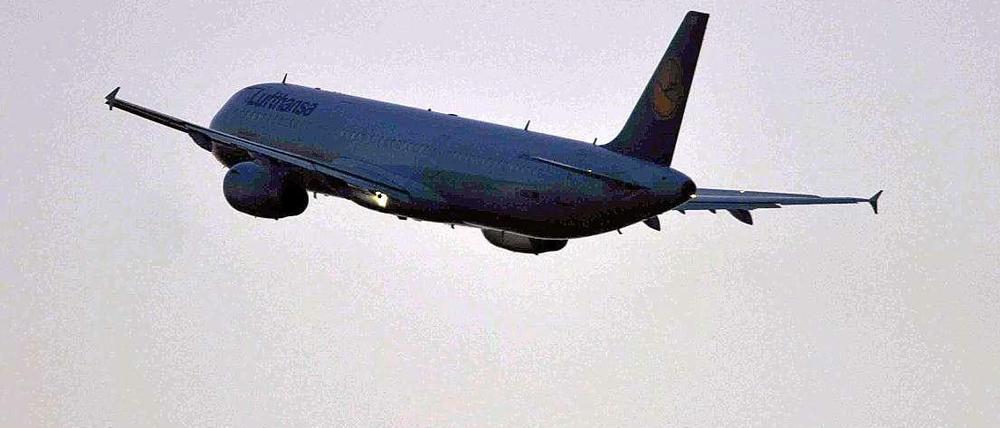 Eine Maschine der Lufthansa.
