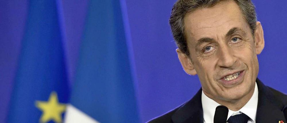 Wahlsieger Nicolas Sarkozy.