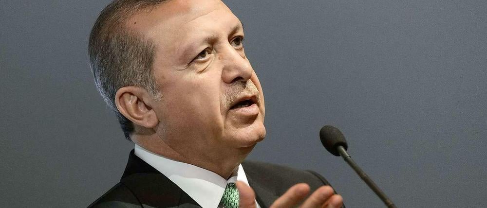 Der türkische Präsident Recep Tayyip Erdogan