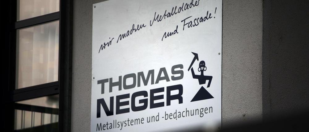 Die Fronten sind verhärtet: Das umstrittene Firmenlogo.