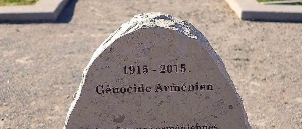 In Marseille eine Gedenkstätte an den Genozid an den Armeniern im osmanischen Reich.