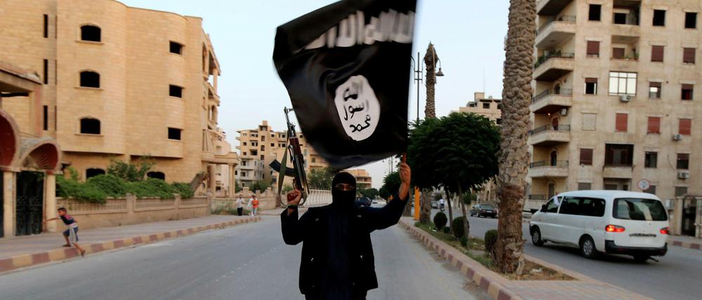 Vorbild für viele Jugendliche: ein Kämpfer des IS.