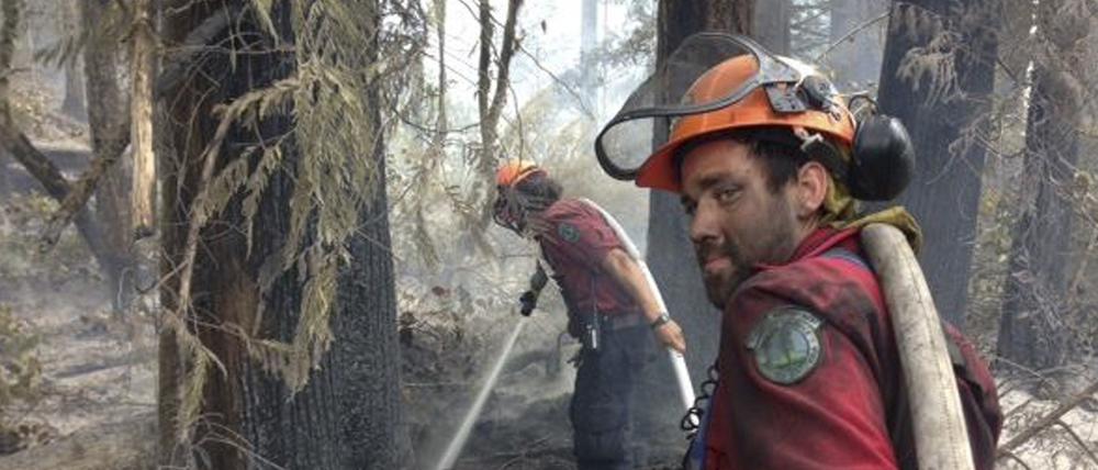 In British Columb sind die Schäden durch die Brände am schlimmsten.