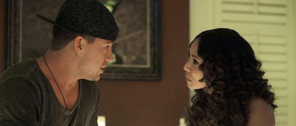 Channing Tatum und Jada Pinkett Smith in einer Szene des Films "Magic Mike XXL".