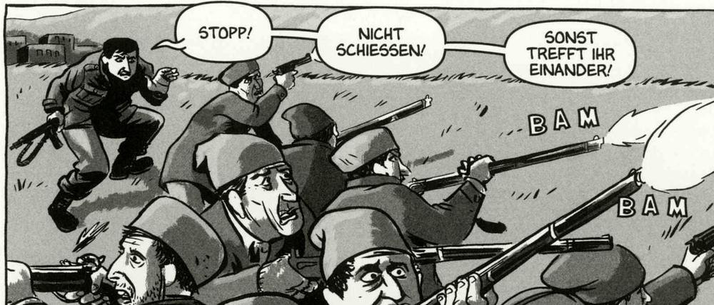 Freund oder Feind? Eine Szene aus „Jerusalem - Ein Familienporträt“.