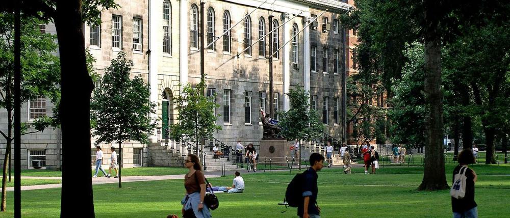 Die Harvard University ist eine der teuersten Unis in den USA.